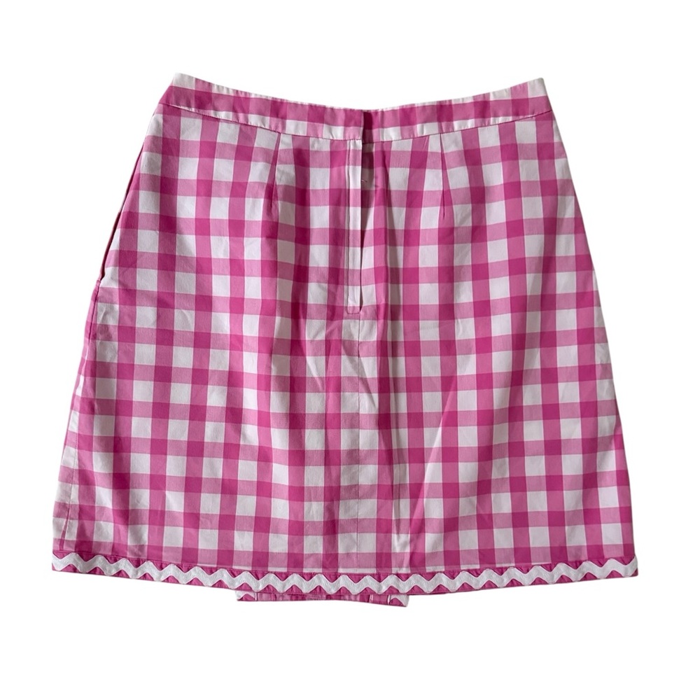 Lilly Pulitzer Pink Gingham Women's Skort Size 8 - Picture 2 of 3